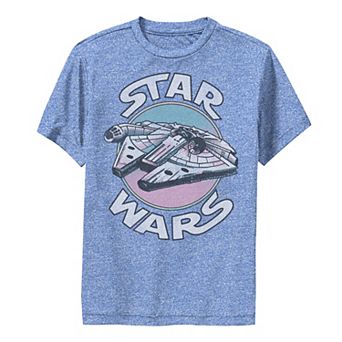 Boys 8-20 Star Wars Vintage Falcon Logo Performance Graphic Tee
