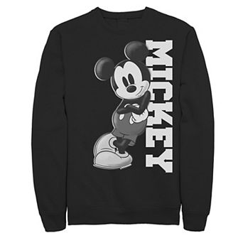 Disney's Mickey Mouse Men's Leaning on Name Sweatshirt