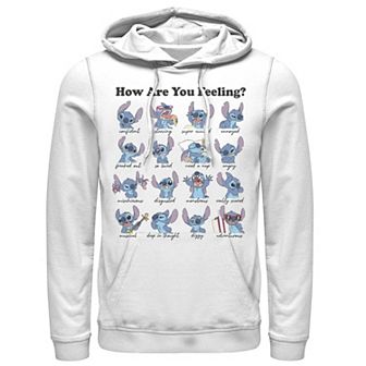 Disney's Lilo & Stitch Men's Moods Poster Hoodie