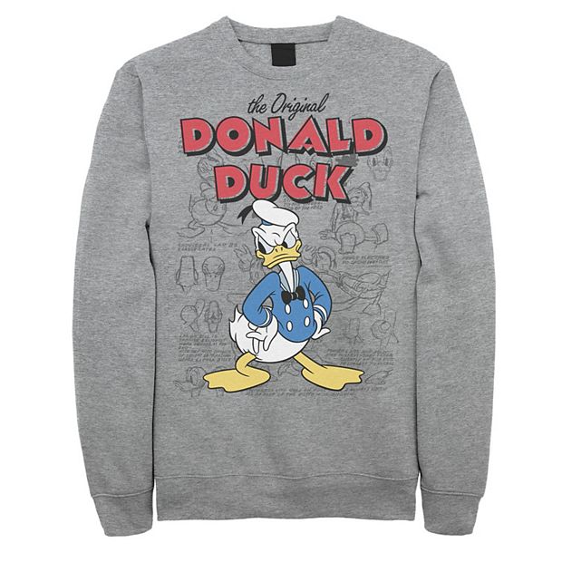 Disney donald hot sale duck sweatshirt