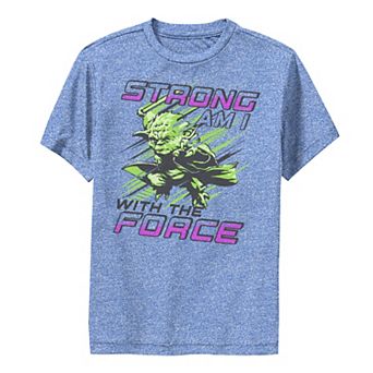 Boys 8-20 Star Wars Yoda Bright Poster Performance Graphic Tee
