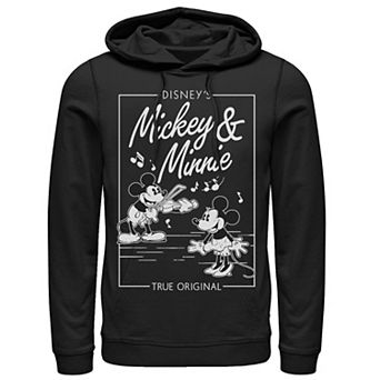 Disney's Mickey & Minnie Mouse Men's Vintage Comic Hoodie
