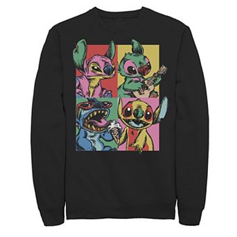 Disney's Lilo And Stitch Grunge Stitch Boxed Up Men's Sweatshirt