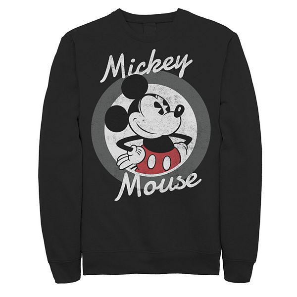 White mickey mouse store sweatshirt