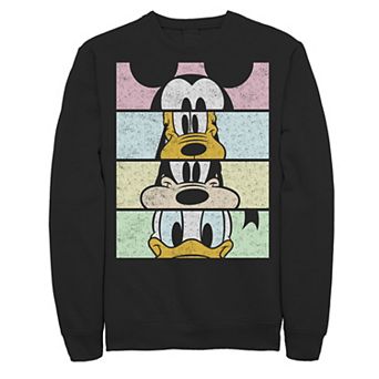 Disney's Mickey & Friends Men's Group Comic Panels Sweatshirt