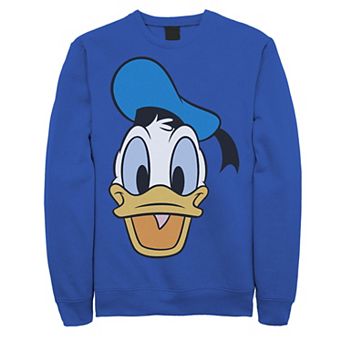Men's Disney Mickey & Friends Donald Big Face Sweatshirt