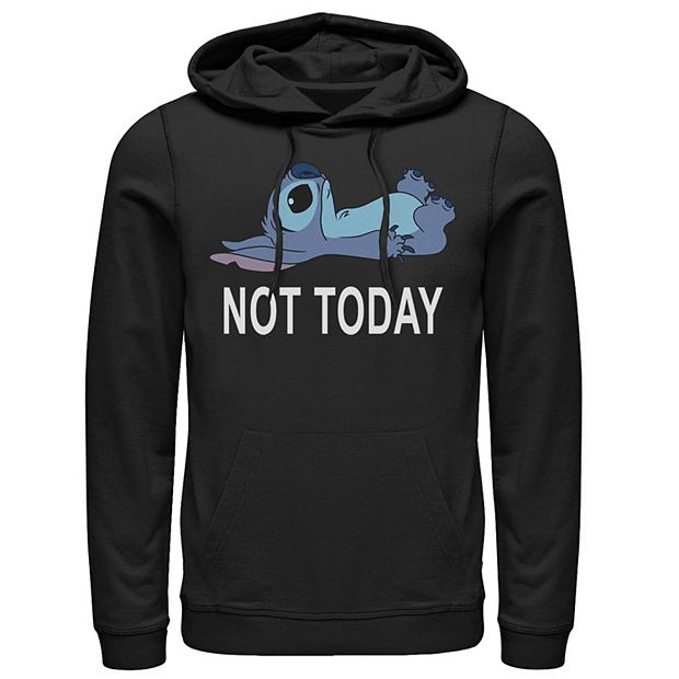 Men s Disney Lilo Stitch Not Today Stitch Hoodie