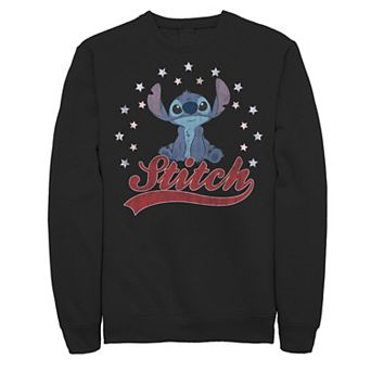 Disney's Lilo & Stitch Men's Americana Stitch Portrait Sweatshirt