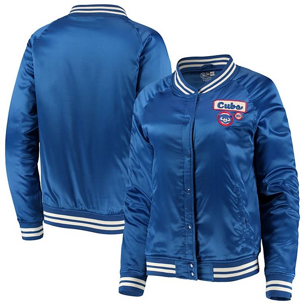 Chicago Cubs Youth Royal Satin Jacket