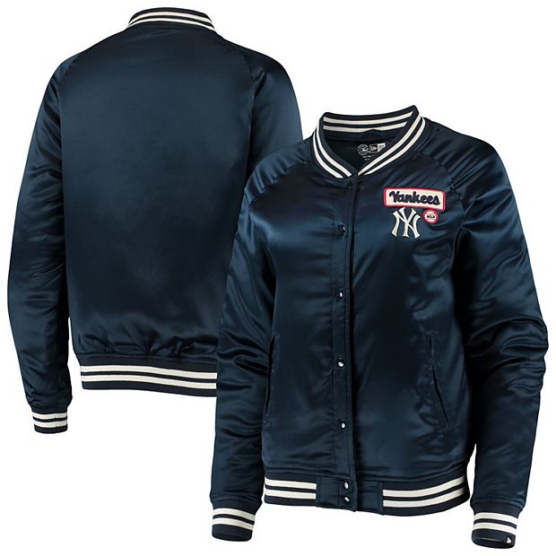 New York Yankees Fleece Leather Jacket