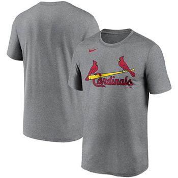 Men's Nike Gray St. Louis Cardinals Wordmark Legend T-Shirt