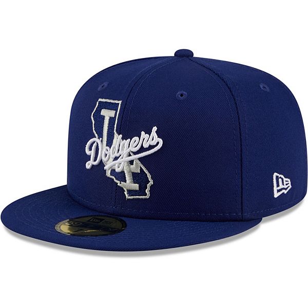 Men's New Era Royal Los Angeles Dodgers Local II 59FIFTY Fitted Hat