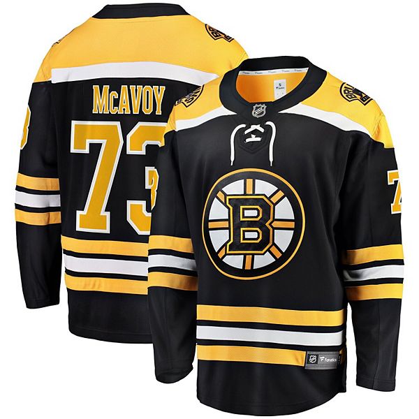 Fanatics Boston Bruins 2019 Winter Classic Replica Jersey - Charlie McAvoy  - Adult