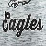 Women's New Era Midnight Green Philadelphia Eagles Plus Size Space Dye T-Shirt