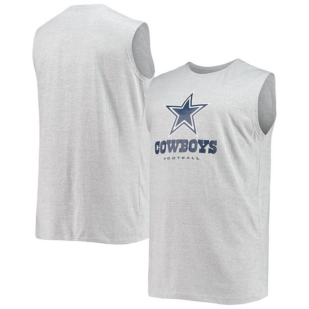 Men's Fanatics Branded Heathered Gray Dallas Cowboys Big & Tall