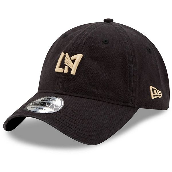 Men's LAFC New Era Black Jersey Hook Logo 9FIFTY Snapback Hat