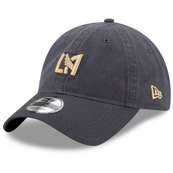 Men's New Era Black LAFC Jersey Hook 9TWENTY Adjustable Hat