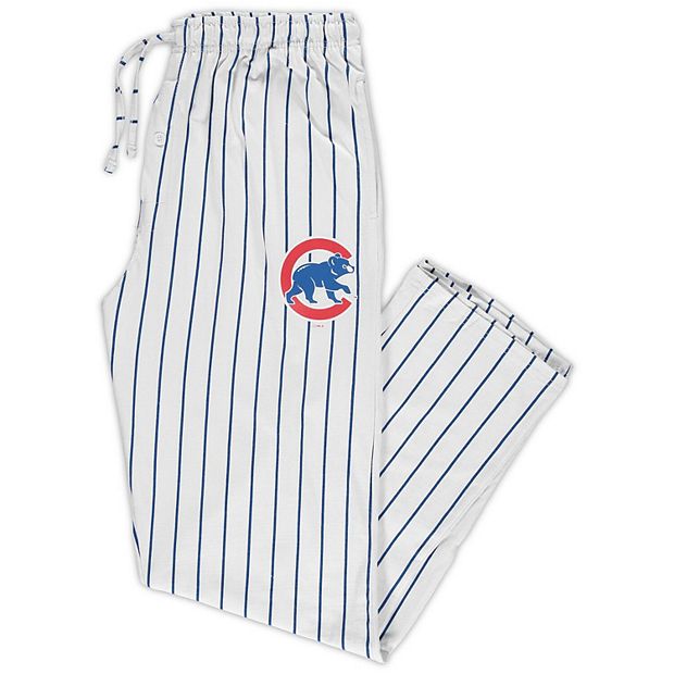 Chicago Cubs Banner Pinstripe Throwback Logo