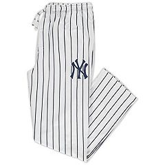 Men's FOCO Navy New York Yankees Ugly Pajama Sleep Set Size: Extra Large