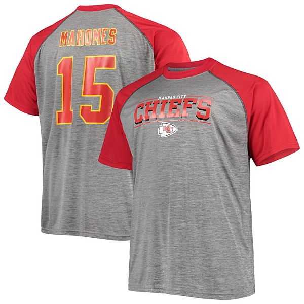 Men's Fanatics Branded Patrick Mahomes Red Kansas City Chiefs Big