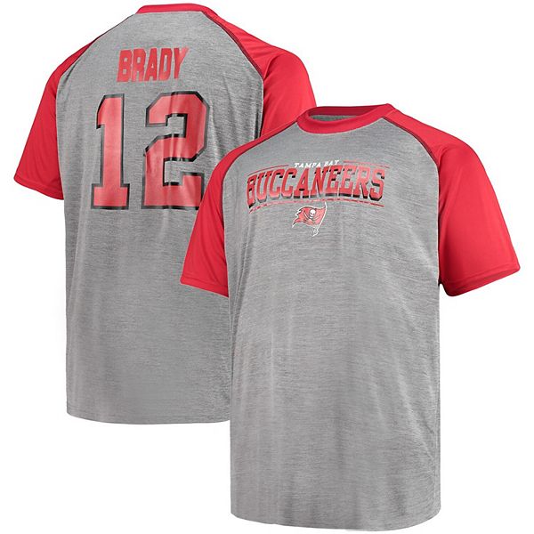 Fanatics Branded Men's Fanatics Branded Tom Brady White Tampa Bay Buccaneers  Player Icon Name & Number - T-Shirt