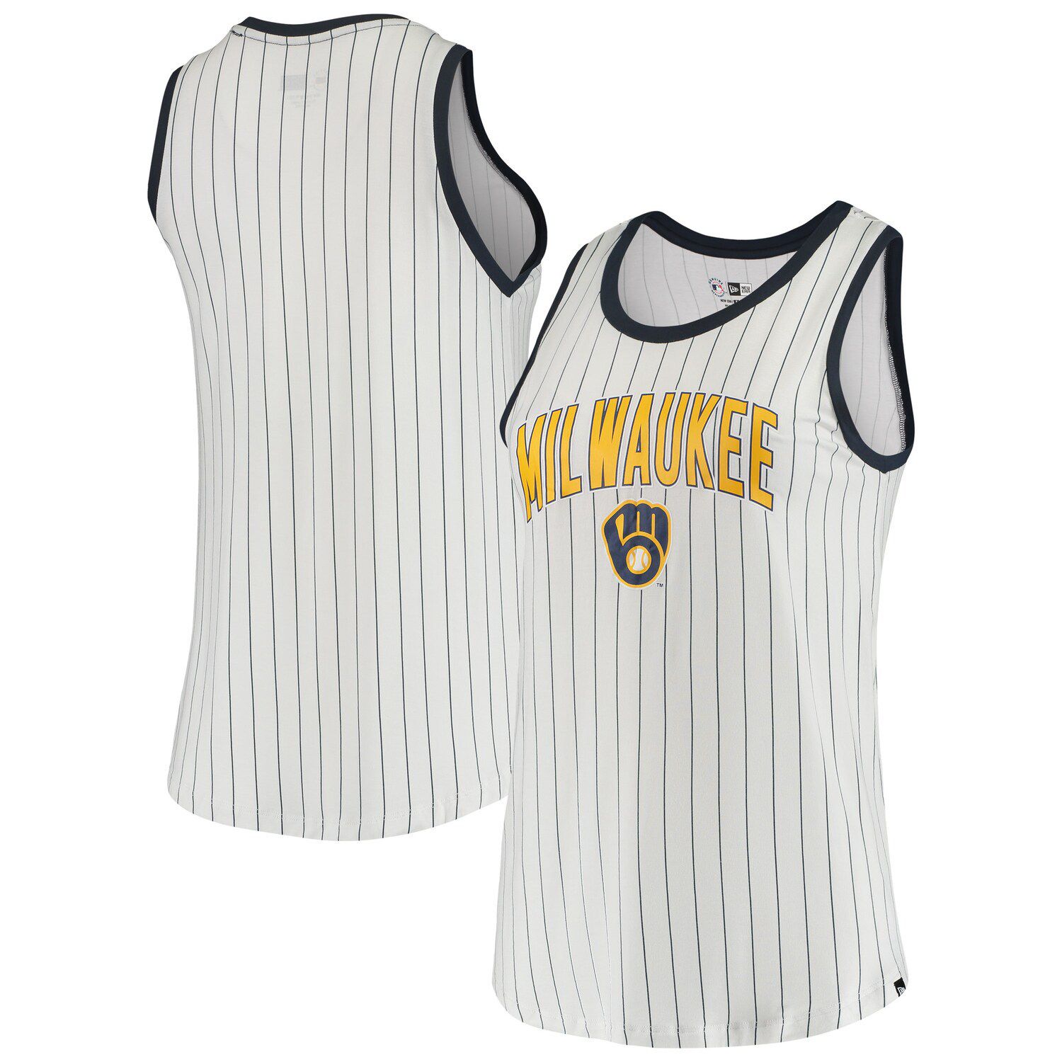 milwaukee brewers pinstripe jersey