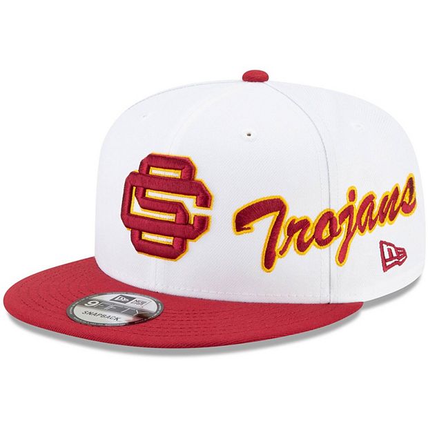 Men's New Era Cardinal USC Trojans Team Detail 59FIFTY Fitted Hat