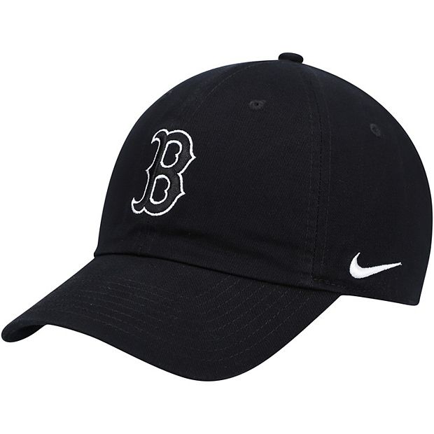 Boston Red Sox Nike True Dri-Fit Red On Black Flex Hat Size L/XL