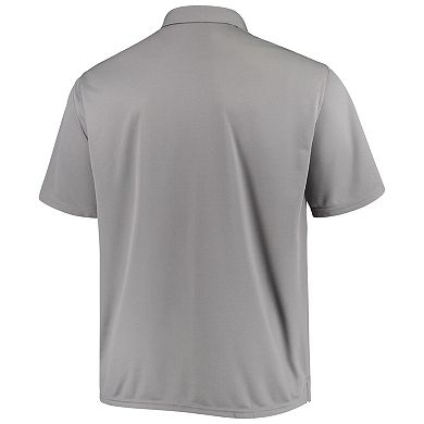 Men's Fanatics Branded Gray Chicago White Sox Big & Tall Solid Birdseye Polo
