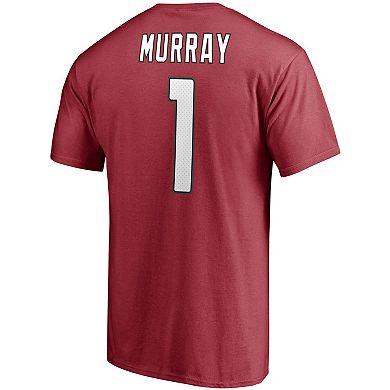 Men's Fanatics Branded Kyler Murray Cardinal Arizona Cardinals Player Icon Name & Number T-Shirt