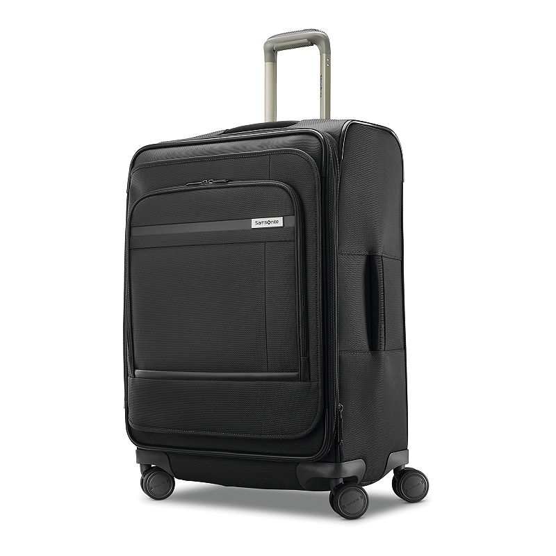 Samsonite Insignis Softside Spinner Luggage, Black, CARRY ON