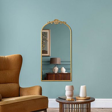 Head West Antique Gold Ornate Wall Mirror