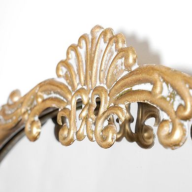 Head West Antique Gold Ornate Wall Mirror