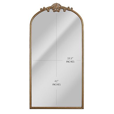 Head West Antique Gold Ornate Wall Mirror