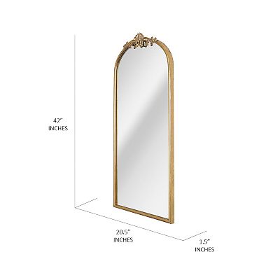 Head West Antique Gold Ornate Wall Mirror