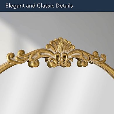 Head West Antique Gold Ornate Wall Mirror