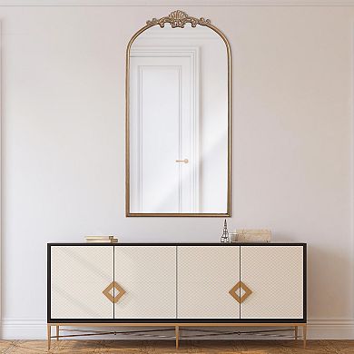 Head West Antique Gold Ornate Wall Mirror