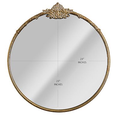 Head West Champagne Ornate Wall Mirror