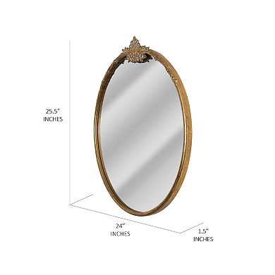 Head West Champagne Ornate Wall Mirror