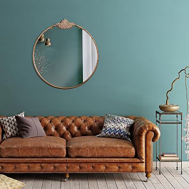 Head West Champagne Ornate Wall Mirror