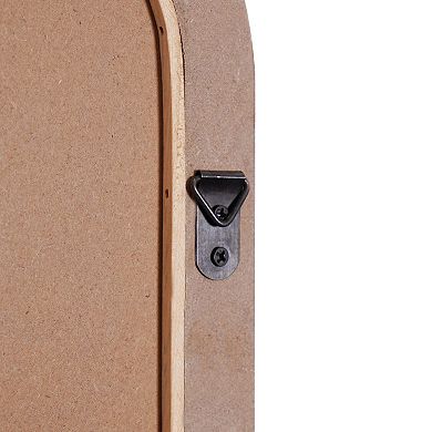 Head West Antique Brass Ornate Wall Mirror