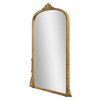 Head West Brass Ornate Wall Mirror