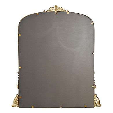 Head West Brass Ornate Wall Mirror