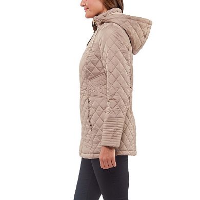Women's d.e.t.a.i.l.s Hooded Quilted Jacket