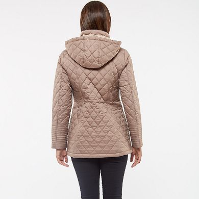 Women's d.e.t.a.i.l.s Hooded Quilted Jacket