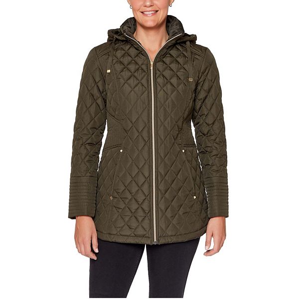 Women s d.e.t.a.i.l.s Hooded Quilted Jacket