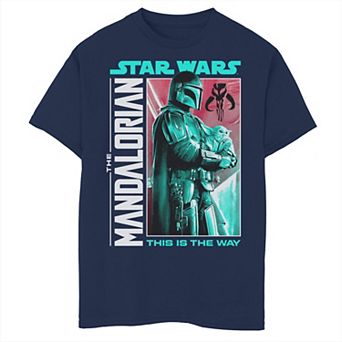 Boys 6-20 Star Wars: The Mandalorian & The Child aka Baby Yoda The Legendary Bounty Graphic Tee