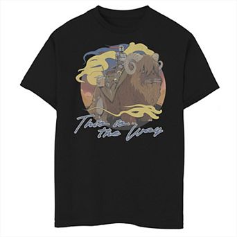 Boys 6-20 Star Wars: The Mandalorian Bantha This Is The Way Graphic Tee