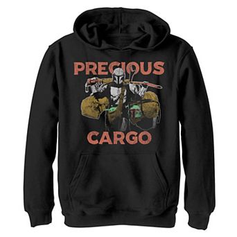Boys 4-20 Star Wars: The Mandalorian & The Child aka Baby Yoda My Precious Cargo Graphic Hoodie