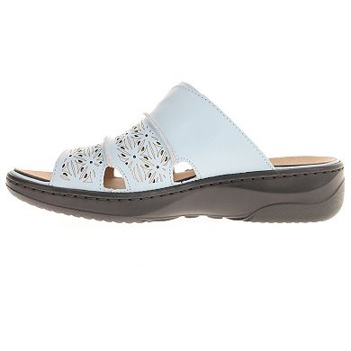 Propet Gertie Women's Leather Slide Sandals